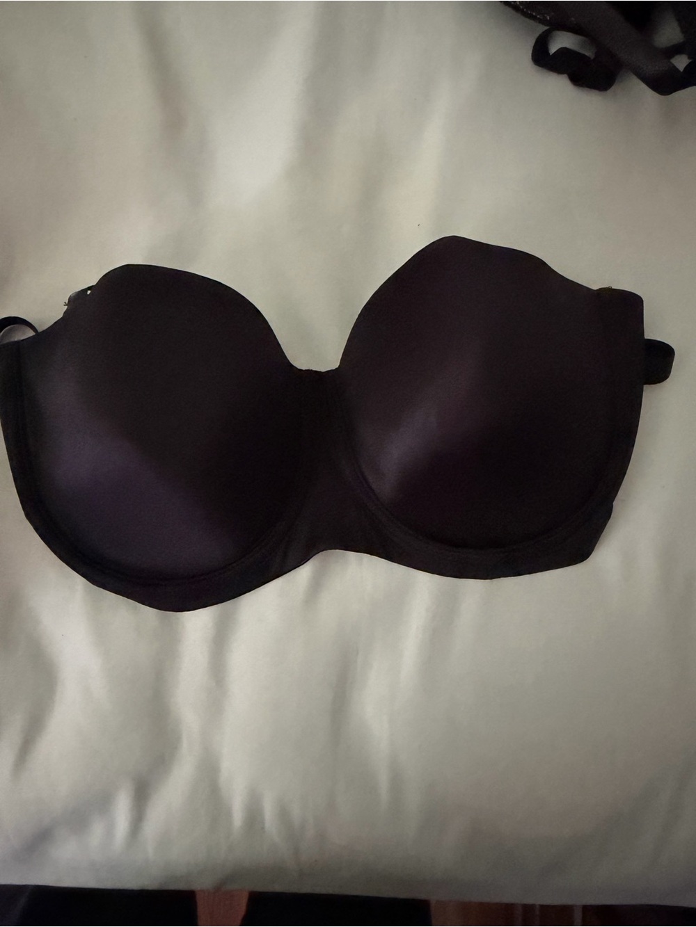 Auden Removable Strap Black Molded Cup Bra - Smooth Support
